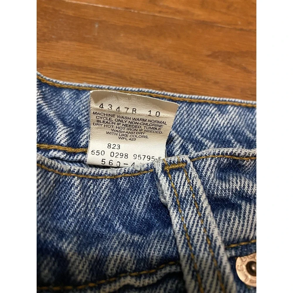 Vintage 90s Levis 560 Loose Tapered Jeans‎ Mens 36X31 Blue (35x30.5) Made In USA